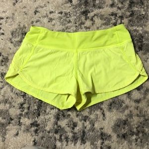 Neon Yellow Ivivva Shorts
